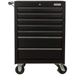 STANLEY 93-547-23ID Tools Storage Roller Cabinet with 7 Drawers (Black,Metal)