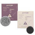 Good Juju Scalp Care Shampoo and Conditioner Bar Duo for Itchy or Irritated Scalp | Hair Product Detox | Made with All Natural & Certified Organic Ingredients | Lavender + Geranium Calming Scent