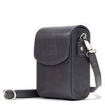 MegaGear MG1560 Leather Camera Case with Strap Compatible with Sony Cyber-Shot DSC-RX100 Vi, DSC-RX100 V, DSC-RX100 IV - Gray