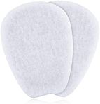 7 Pairs of Felt Tongue Pads Cushion for Shoes, Size Large