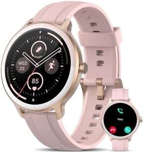 Smart Watch for Men Women, 1.27" HD Touchscreen Fitness Tracker, Bluetooth Calling, 100+ Sports Modes, Sleep Monitor, IP68 Waterproof, Compatible with Android & iOS