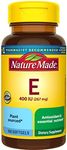 Nature Made Vitamin E 267 mg (400 IU) d-Alpha, Dietary Supplement for Antioxidant Support, 100 Softgels, 100 Day Supply