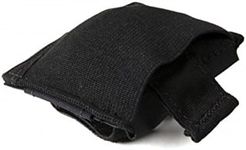 Blue Force Gear Belt Dump Pouch - Black, MOLLE Pouch, Ten-Speed Belt Pouch, Professional-Grade Mesh Dump Pouch - 3 x 3.5 x 1 Inches