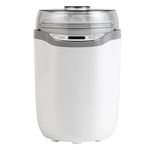 Progress EK4374P Yoghurt and Soft Maker, 1.6 L, Strainer Included, LED Display, 25 W, Ideal for Fresh Yogurts/Cheese with No Sugar Or Preservative, White