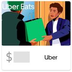 Uber Eats eGift Card - Delivery design