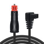 WFPOWER DC Power Cord Power Cable for 12/24 Volt Car Refrigerator, 9.8 ft Length 16AWG 15A Fuse, Cigarette Lighter Male Plug Car Fridge Freezer Power Cable for Iceco Bodega Bougerv Setpower Alpicool