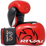 Rival Boxing-RB7 Fitness & Bag Gloves-Red/Black-12oz