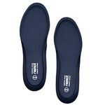 riemot Memory Foam Insoles for Men and Women,Replacement Shoe Inserts for Sports Shoes,Trainers,Sneakers,Work Boots and Walking Shoes, Men Navy 3 UK11 / EU 45