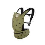 Baby Tula Lite Compact Baby Carrier, Ultra Compact and Lightweight, Convenient Carry Pouch, Ergonomic and Multiple Positions for 12 – 30 pounds (Soar)