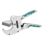 PVC Pipe Cutter, 2-1/2in 64mm Ratcheting PVC Pipe Cutter Tool, Pipe Cutters PVC, PVC Pipe Shears, PVC Cutter, Plastic Pipe Cutter, PEX Pipe Cutter, PVC Cutter Tool, PVC Ratchet Cut