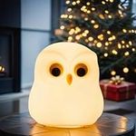 Cute Owl Kids Night Light,USB Recha