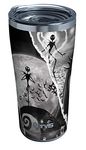 Tervis Disney - Nightmare Before Christmas Triple Walled Insulated Tumbler Travel Cup Keeps Drinks Cold & Hot, 20oz Legacy, Stainless Steel