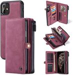 Bpowe for iPhone 11 Wallet Case, Zi