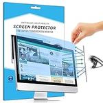 FiiMoo Removable 24 inch Laptop Anti Blue Screen Protector, Anti Glare Filter Film Eye Protection Blue Light Blocking Screen Protector for 24" Monitor Display 16:9