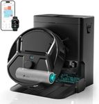 Lefant Robot Vacuum and Mop, 18000Pa Strong Suction, Self-Cleaning Roller Mop with Auto Drying, LiDAR Navigation & Obstacle Avoidance, Tangle-Free Pet Hair, Slim, 800ml Dustbin, 5G WiFi, M210 Pro OMNI