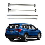 ROKIOTOEX Roof Rack Combo Side Rails and Crossbars Fits 2016-2022 Honda Pilot EX EX-L LX | Flush Roof Rails Cross Bars Cargo Luggage Bike Kayak Carrier Rack Aluminum - Silver (4PCS)