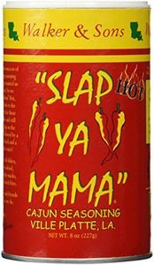 Slap Ya Mama Cajun Seasoning from Louisiana, Hot Blend, No MSG and Kosher, Pack of 2
