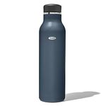 OXO Strive 20oz Insulated Water Bottle with Standard Lid - Dark Cobalt