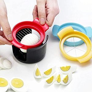 Affettatrice per uova,Acciaio Inossidabile Tagliauova,multifunzione tagliauova,3 in 1,tagliare di uova sode,insalate, fragole, funghi,Taglierina pomodori Utensile cucina,affettatrice Manuale per Uova