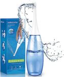 Portable Bidet-Postpartum Care-Peri Bottle for Travel -Portable Bidet 400ml Upside Down, Vaginal Cleaning, Recovery, Hospital Labor and Delivery Essentials - Blue