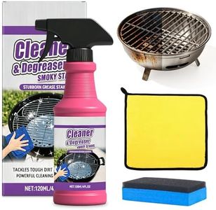 3 Pcs Fast Acting Heavy Duty Grill Degreaser Spray Set, 2026 New Multifunctional Fast Clean BBQ Grill Degrease, Grease Remover Cleaning Spray for Outdoor Grills Kitchen