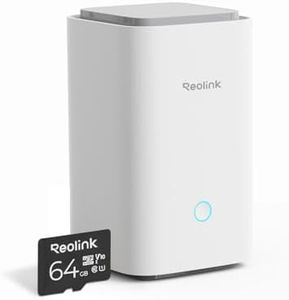 Reolink Home Hub, House Security Systems, Expandable Local Storage, 2.4/5GHz Wi-Fi 6, UP to 16MP Motion Recording & Playback, Encryption Algorithm, 64GB microSD Card Included, No Monthly Fee