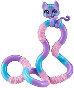Tangle Jr. Pets Fidget Toys - Stress and Anxiety Relief Therapy Toy - Improve Fine Motor Skills - Twist Fidget Toy for Kids and Adults (Blue)