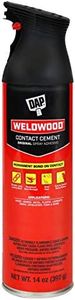 DAP Products Weldwood Contact Cement Spray, Clear, 14 OZ (00120)