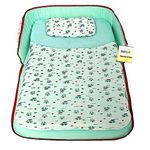 Kwitchy Baby Bedding Set Newborn Baby Bed | Mattress | Nest | Portable Bed | Sleeping Bed | Carry Nests | Cotton | Gadda Set | Infants | Toddlers | Girls & Boys (0-12 Months) Green