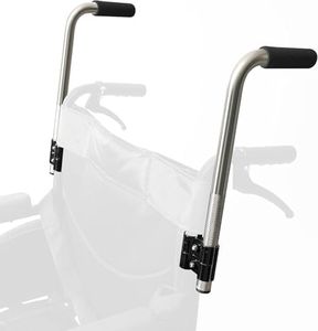 Push Wheelchair Handle Extender (300lbs Weight Capacity), Universal Wheelchair Accessories – Extendable Handle, Adjustable Extender for Adults