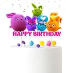 Sunny Bunnies Birthday Cake Topper - Kid's Delight for a Hoppin' Celebration!