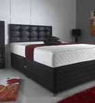 Pesh 4ft6 Double Memory Foam Spring