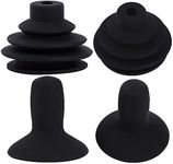 4 Pcs Wheelchair Joystick Button Cap Joystick Controller Knob and Gaiter Black Joystick Knob Button Controller for Electric Wheelchair Mobility Scooter