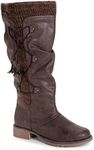 MUK LUKS Women's Lukees Bianca Beverly Boots Fashion, Brown, 8 US