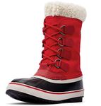 Sorel Winter Carnival Waterproof Women's Winter Boots, Red (Mountain Red), 4 UK