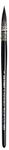 Da Vinci 498 Series Wash Brush, Synthetic Fiber, Black, 19 x 0.74 x 30 cm