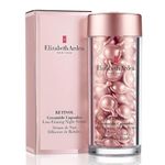 Elizabeth Arden Retinol Ceramide Capsules Line Erasing Night Serum, 60-Piece, Anti-Aging Skincare for Smoothing Fine Lines & Wrinkles, for Night