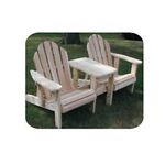 Woodcraft Project Paper Plan to Build Twin Adjustable Adirondack Chair