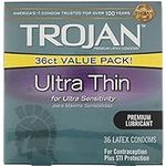 Trojan Ultra Thin Condom 36ct (2 Pa