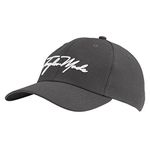 TaylorMade Mens Tm23 Script Seeker Golf Baseball Cap, Charcoal