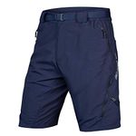 Endura Men's Hummvee Short with Liner Board, Blue, L