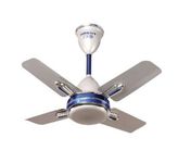 Orient Electric Quasar Ornamental 600 mm 24-inch 70-Watt Premium Ceiling Fan (Silver and Blue)