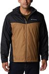 Columbia Men's Glennaker Sherpa Lined Jacket, Black/Delta, XX-Large