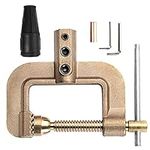 HZXVOGEN Welding Clamp, 400A Solid Brass Material C Clamp, G Ground Earth Clamp for Stick Tig Mig Welder Machine, Oil Exploitation, Automobile Manufacturing, 0.75kg