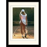 Pyramid International MP10565P-PL Tennis Girl Memorabilia Art Print, Multi-Colour, 30 x 40 cm