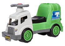 Little Tikes Dirt Diggers Garbage Truck Scoot Ride On with Real Working Horn and Trash Bin for Themed Roleplay for Boys, Girls, Kids, Toddlers Ages 2 to 5 Years