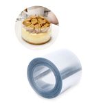 Cake Collar Acetate Roll 2 x 600 in (50ft) - Cake Collar - Acetate Cake Collars - Acetate Sheets for Baking - Cake Ring Sleeves - Cake Wrap for Baking - Acetato para Reposteria