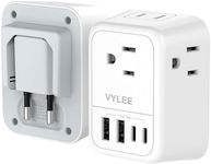 VYLEE Travel Plug Adapter, Internat