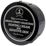 Taylors of Old Bond Street Jermyn Street Collection Shaving Cream for Sensitive Skin Screw Tread Pot 150gr