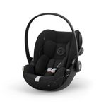 Cybex Cloud G Newborn and Infant/Baby Car Seat, Lightweight, Secure, Reclining Car Seat & Carry Cot with Sun Canopy, Linear Side Impact Protection for Babies 0-2 Years (Black)